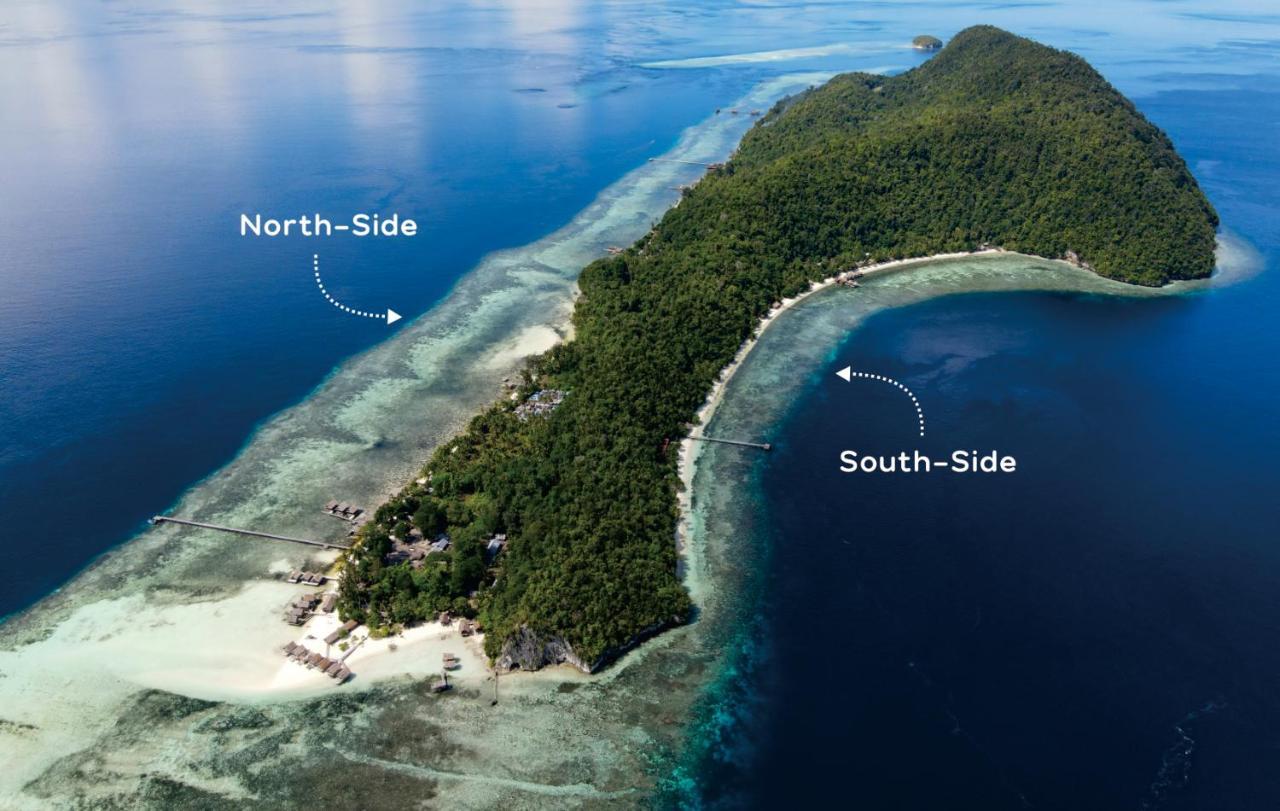 Kri Raja Ampat Bungalows Eksteriør billede