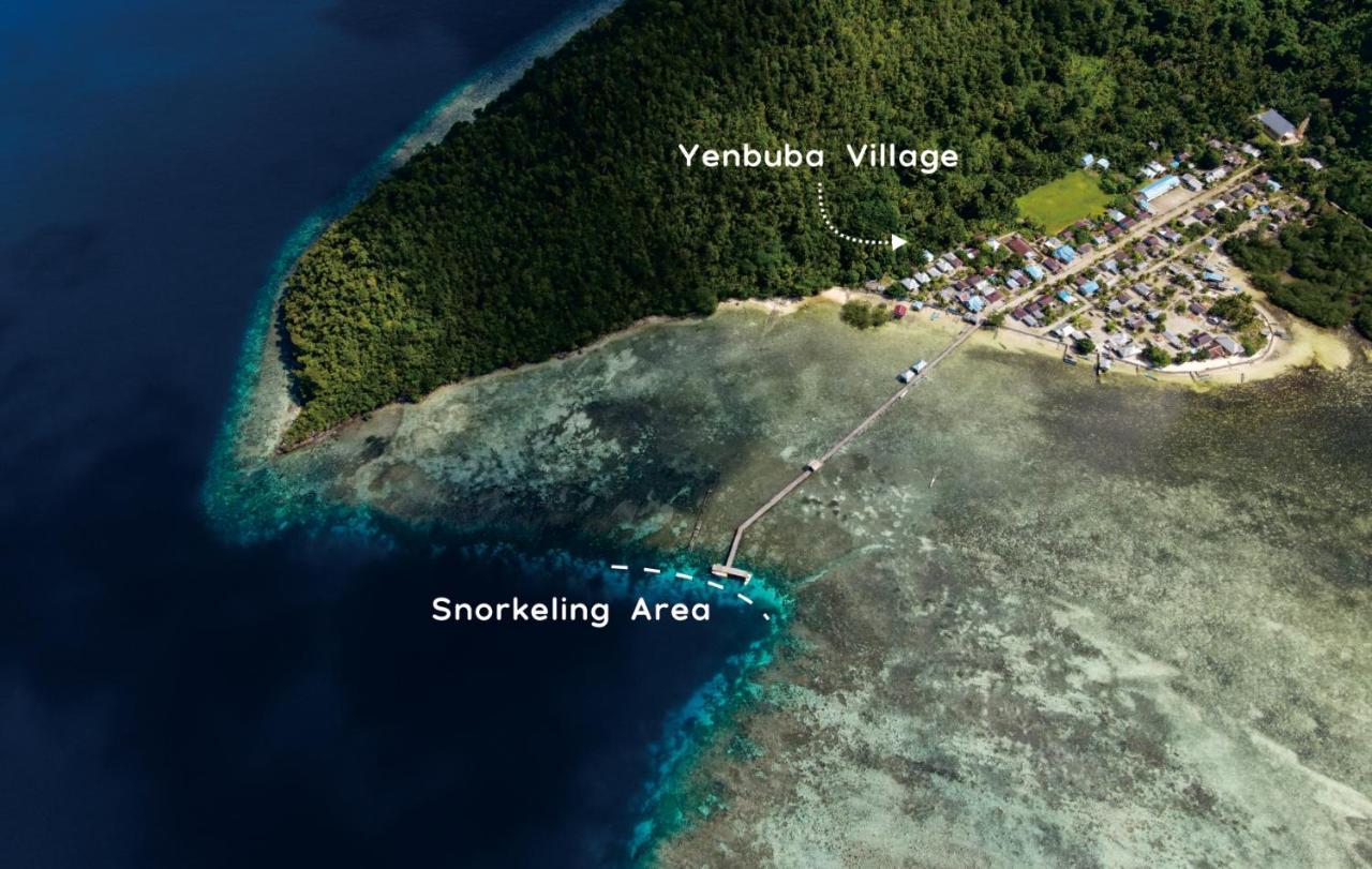 Kri Raja Ampat Bungalows Eksteriør billede